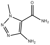 1H-1,2,3-Triazole-5-carboxamide,4-amino-1-methyl-(7CI,8CI,9CI) Structure