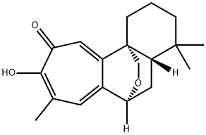 (4aS)-1,2,3,4,4aβ,5,6,11b-Octahydro-9-hydroxy-4,4,8-trimethyl-6α,11bα-(epoxymethano)-10H-cyclohepta[a]naphthalen-10-one Structure