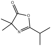 5(4H)-Oxazolone,4,4-dimethyl-2-(1-methylethyl)-(9CI) Structure