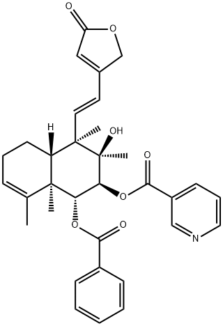 Scutebarbatine Y 구조식 이미지