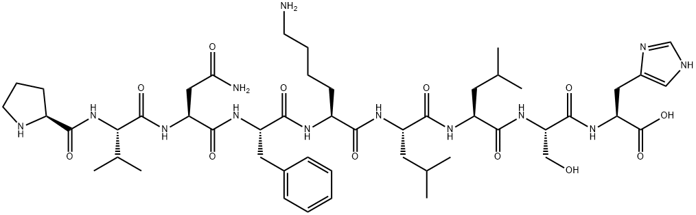 Hemopressin (human, bovine, porcine) 구조식 이미지