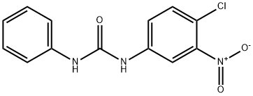 N-(4-chloro-3-nitrophenyl)-N'-phenylurea 구조식 이미지