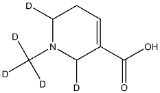 Arecoline-d5 Hydrobromide Salt Structure