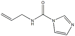 1H-이미다졸-1-카르복사미드,N-2-프로페닐-(9CI) 구조식 이미지