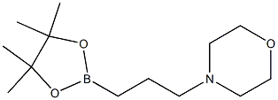 3-(4-Morpholinyl)propyl-1-boronic acid pinacol ester, 98% 구조식 이미지