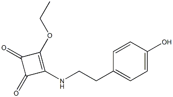 3-Cyclobutene-1,2-dione,3-ethoxy-4-[(2-hydroxy-1,1-dimethylethyl)amino]-(9CI) 구조식 이미지