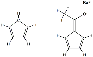 acetylruthenocene Structure