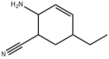 3-Cyclohexene-1-carbonitrile,2-amino-5-ethyl-(9CI) 구조식 이미지
