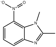 1H-Benzimidazole,1,2-dimethyl-7-nitro-(9CI) Structure