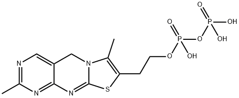 thiochrome diphosphate Structure