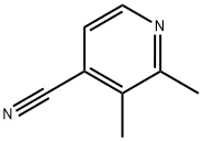 4-Pyridinecarbonitrile,2,3-dimethyl-(9CI) 구조식 이미지