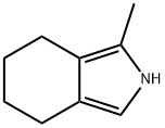 1-Methyl-4,5,6,7-tetrahydro-2H-isoindole Structure