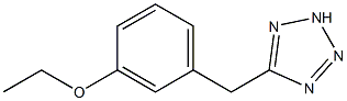 1H-Tetrazole,5-[(3-ethoxyphenyl)methyl]-(9CI) Structure