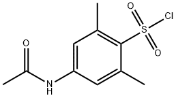 4-(acetylamino)-2,6-dimethylbenzenesulfonyl chloride 구조식 이미지