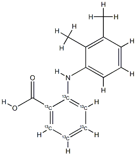MefenaMic acid-13C6 Structure