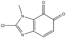 6,7-Benzimidazoledione,2-chloro-1-methyl-(7CI,8CI) 구조식 이미지