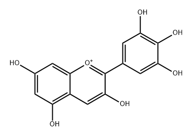 delphinidin Structure