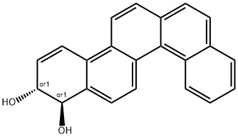 벤조[C]CHRYSENE-TRANS-9,10-DIHYDRODIOL 구조식 이미지