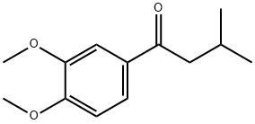 1-(3,4-DiMethoxy-phenyl)-3-Methyl-butan-1-one Structure