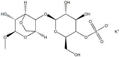 methylcarrabioside 4'-sulfate Structure