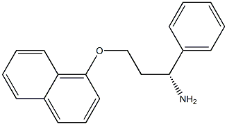 (R)-N-디데메틸다폭세틴 구조식 이미지