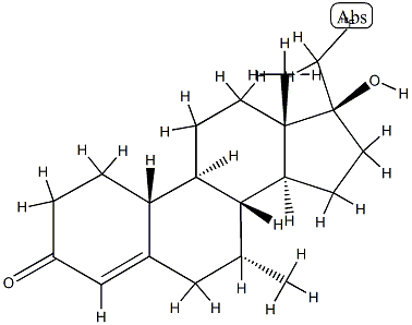 20-fluoromibolerone Structure