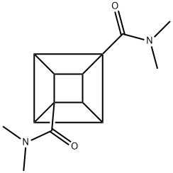 1,4-Cubanebis(diMethylaMide) Structure