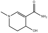 3-Pyridinecarboxamide,1,4,5,6-tetrahydro-4-hydroxy-1-methyl-(9CI) 구조식 이미지