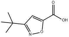 5-이속사졸카르복실산,3-(1,1-디메틸에틸)-(9CI) 구조식 이미지