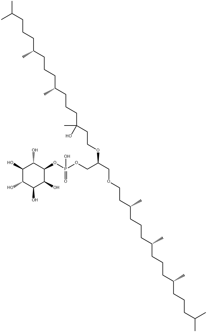 hydroxyarchaetidylinositol Structure