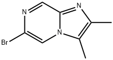 6-BROMO-2,3-DIMETHYL-IMIDAZO[1,2-A]PYRAZINE(WX637126) Structure