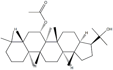 7β-Acetyloxyhopan-22-ol Structure