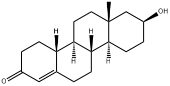 17β-Hydroxy-D-homoestr-4-en-3-one Structure