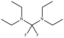 N,N,N',N'-Tetraethyl-C,C-difluoro-methanediamine Structure