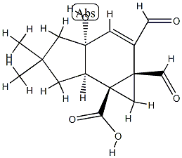 9-BETA-HYDROXYMARASMICACID Structure