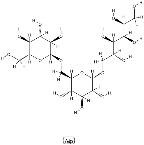 (1-6)-alpha-D-Glucan reduced reaction products with iron hydroxide 구조식 이미지