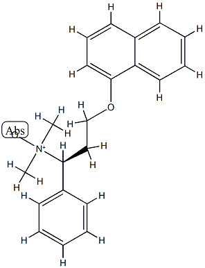 Dapoxetine N-Oxide 구조식 이미지
