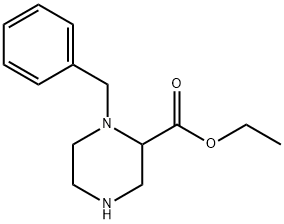 ethyl 1-phenethylpiperazine-2-carboxylate Structure