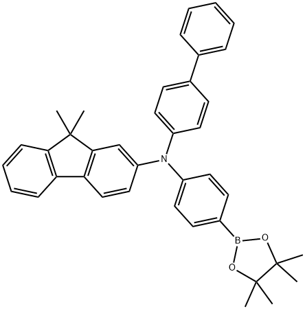 1347758-80-8 4-[N-[1,1'-biphenyl]-4-yl-N-9,9-diMethyl-9H-Fluoren-2-aMine]phenylboricacidpinacol ester
