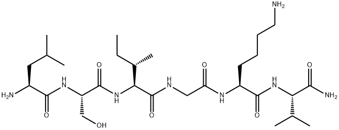 PAR-2 (1-6) amide (human) (scrambled) 구조식 이미지