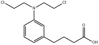 meta-Chlorambucil 구조식 이미지