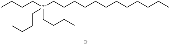 Alkyl(C10-C14) tributyl phosphonium chloride Structure