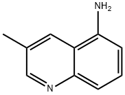 5-퀴놀린아민,3-메틸-(9CI) 구조식 이미지