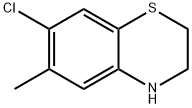 7-Chloro-6-Methyl-3,4-Dihydro-2H-Benzo[1,4]Thiazine(WX604442) 구조식 이미지