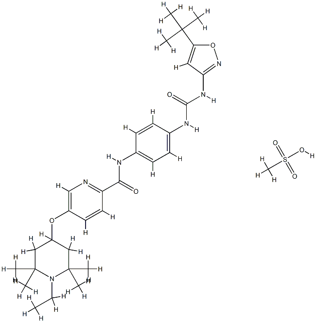 AC-710 Mesylate Structure