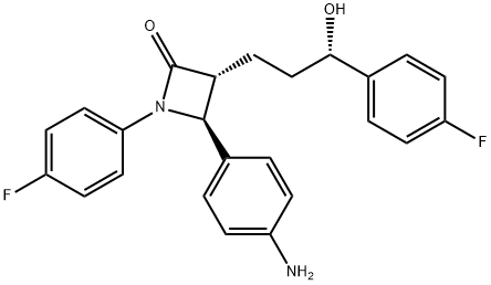 4-Dehydroxy-4-amino Ezetimibe Structure