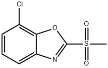 7-Chloro-2-Methanesulfonyl-Benzooxazole(WX636228) 구조식 이미지