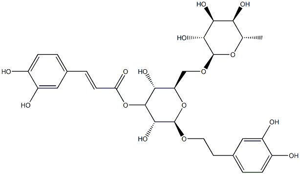 Isoforsythiaside Structure