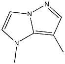 1H-Imidazo[1,2-b]pyrazole,1,7-dimethyl-(9CI) Structure