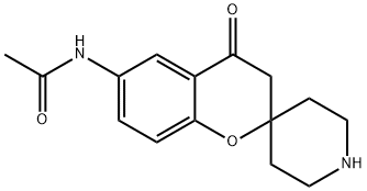 6-acetamidespiro[chromene-2,4'-piperidin]-4-(3H)-one Structure